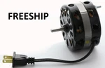3.3" Exhaust Fan Motor Bathroom Kitchen Vent Fits Emerson Pryne Nutone Air King.. Fixed Price $106.23.