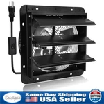 10/12/14" Shutter Exhaust Fan High Speed Aluminum Wall Mounted Attic. Fixed Price $57.99.