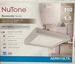 Nutone Cfm Bathroom Exhaust Fan With Led Light & Choice Of Trims AERN110LTK. Fixed Price $109.95.