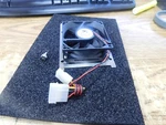 Arx Model: FD1280-B2010E. 12V Dc Brushless Fan With Mounting Block. Good Used. Fixed Price $12.99.