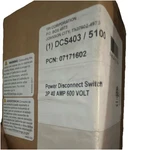 Tpi DCS403/5100 Power Disconnect Switch 3P 40A 600V Ac, Etl Listed Brown. Fixed Price $23.00.