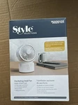 Style Selections 5020101 3 Speed Oscillating Desk Fan Usb Powered. Fixed Price $9.49.