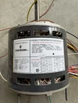 Emerson Blower Motor K55HXWLL-1130, 1/2 Hp, 4 Speeds. Fixed Price $119.99.