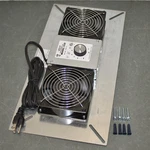 Tjernlund Crawl Space Ventilator Fan V2D, 120V Ac, 220 Cfm Exhaust, 18" 9". Fixed Price $119.95.