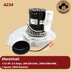 Fasco A234, York S1-32639532000 Furnace Draft Inducer Flue Exhaust Blower, 230V. Fixed Price $180.00.