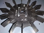 Us 347274 Fan, 14 Blade, 1-1/4" Bore, 10.5" Od "new" W/key 399405. Fixed Price $180.00.