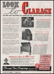 1944 Clarage Fan Co. Kalamazoo Mi Air Handling & Conditioning Equipment Print Ad. Fixed Price $12.29.