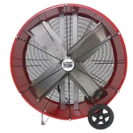 Barrel Air Circulator Fan, Mobile Mount, 30 In Blade Dia, 120V, 3,850/5,500 Cfm,. Fixed Price $499.53.
