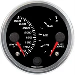 Speedhut R3-DG3-REV 3-3/8" Dual Gauge, Water Temp/fuel. Fixed Price $185.08.