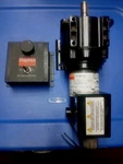 Dayton Gear Motor 4Z132B, 90 Vdc, 1/20 Hp 51 Rpm, W/ 4Z827H Speed Control. Fixed Price $275.00.