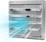 Automatic Aluminum Shutter Exhaust Fan Wall MOUNT,3500CFM High Speed Ventilation. Fixed Price $119.19.