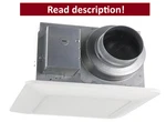 Panasonic FV-0511VQ1 Whisperceiling Dc Bathroom Exhaust Fan With Speed Selecto. Fixed Price $114.99.