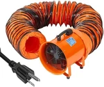12" Utility Blower Fan 3500 Cfm Ventilator Fume Extractor With 16.4 Ft Duct Hose. Fixed Price $113.99.
