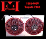 Ff Dynamics Extreme Electric Twin Cooling Fan System: Toyota T100 1993-1998 New. Fixed Price $244.99.