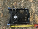Foxconn Dc Brushless Fan Dell BN06015B12H 12V 36A PVB060E12M & Drive Cage Bezel. Fixed Price $9.50.