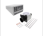 Fantech PBW110 Exterior Wall Mount Bath Fan, 4" Duct (vent Only), Cfm. Fixed Price $149.99.