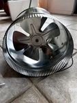 Tjernlund EF-8 Duct Fan For 8" Flex Metal. Fixed Price $80.00.