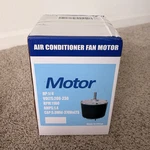 Chiowo Air Conditioner Fan Motor 1/4 Hp 208-230V 1100RPM For Carrier. Fixed Price $64.90.