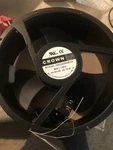 Crown BMF-FAN10 Rack 80V/130V 50/60HZ 65/70W New Model IGE25489B1H. Fixed Price $87.50.