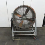 Aerovent LS429 42" Industrial Air Mover Blower Drum Fan 460V 5HP 84' Cord Tested. Fixed Price $1169.99.