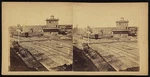 Atlanta Georgia 1864 Western Atlantic Railroad Depot Buildings Tracks. Fixed Price $13.49.
