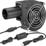 Gdstime 97MM X 33MM Usb Blower Fan With Speed Control, Small 5V Brushless Cen. Fixed Price $37.61.