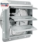 10'' Shutter Exhaust Fan, High-speed 820 Cfm, Aluminum Wall Mount Attic With. Fixed Price $61.57.