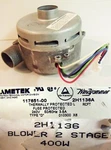 Ametek Blower 117651-00 240V 50/60HZ 3.5A 400W -unused-. Fixed Price $928.76.