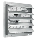 Uimoso Shutter Exhaust Fan Shop 24'' Wall Mounted Aluminum 3320 Cfm. Fixed Price $108.99.