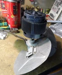 10" Exhaust Fan Assembly 120V Emerson F33HXGB 1550 Rpm Powerful And Smooth. Fixed Price $75.00.