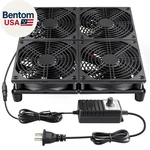 120MM Router Tv Box Fan 110V - 240V Big Airflow With Speed Control For Diy. Fixed Price $74.14.