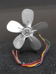 Magnetek SER.47AA 61055R Universal Electric Motor 115/230V With Fan 10"WIRES Cut. Fixed Price $29.99.