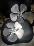 Heatcraft Refrigeration D21194A2 "12""DIA 19DEG 5BLADE 5/16""BR Cw". Fixed Price $50.00.