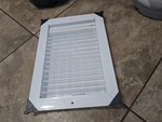 12" X 8" Decorative Aluminum Hvac Vent Cover With Multi-shutter Damper. Fixed Price $23.00.