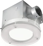 Frosted Led Ceiling Bathroom Fan - 80 Cfm Ventilation, 1.5 Sones. Fixed Price $225.99.