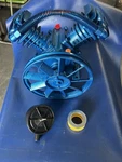 New Heavy Duty 3HP V-twin Air Compressor Pump Head 6.25CFM 90PSI Belt Drive. Fixed Price $120.00.