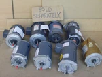 Baldor, Dayton, General, Franklin Electric Jet Pump Motors, 56J Frame. Fixed Price $160.00.