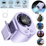 Portable Clip Air Conditioner For Car 199 Speeds Mini Cooling Fans W/led. Fixed Price $17.98.