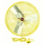 New Dayton 30" Diameter Oscillating Industrial Air Circulator 1VCF4D Yellow. Fixed Price $249.99.