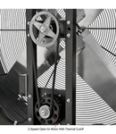 Global Industrial? 42" Portable Drum Blower Fan, 17600 Cfm, Hp, Phase. Fixed Price $1789.20.