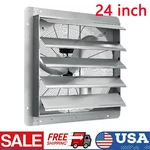 24INCH Shutter Exhaust Fan Shop Wall Mounted Aluminum 3500 Cfm Home. Fixed Price $110.99.