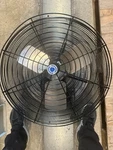 GVK20 Schaefer Wall Mount Industrial Fan 20" Standard Duty 1/3HP CS-103. Fixed Price $175.00.