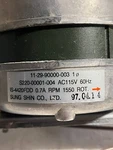 Sung Shin IS-4420FFD Condenser Fan Motor 0.7A 1550RPM 115V Humidifier. Fixed Price $25.00.