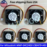 5* Driver Cooling Fan For Melco MMF-04C24DS-RCB CB0479-H01 Dc 24V 0.09A 40*40*15. Fixed Price $65.36.