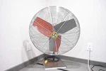Airmaster Co. 71760, Model BTA48R11/9/7 1/4 E/3A Pedestal Fan, 24", 3SPEED. Fixed Price $399.99.