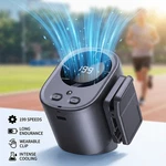 Portable Car Clip Mini Fan Led Display Air Conditioner Usb Rechargeable. Fixed Price $16.14.