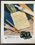 1945 The Leland Electric Company Engineering Motors Dayton Oh Vintage Print Ad. Fixed Price $12.95.