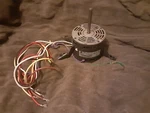 Emerson K55HXGAG-8047 Furnace Blower Motor 1/3HP 1075RPM 4SPD 115V 21L9201 LA6T4. Fixed Price $97.00.