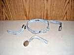 BB52:TRIANGLE Oshk. TR4869 Belly Band Motor MOUNT,3 ARMS,RAD.ARM=3", Ax. HT=3.5". Fixed Price $19.00.