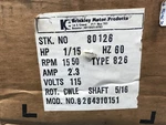 Brinkley 8264310151 Air Over Motor 1/15HP 115V 1550RPM 60HZ 2.3A. Fixed Price $75.00.
